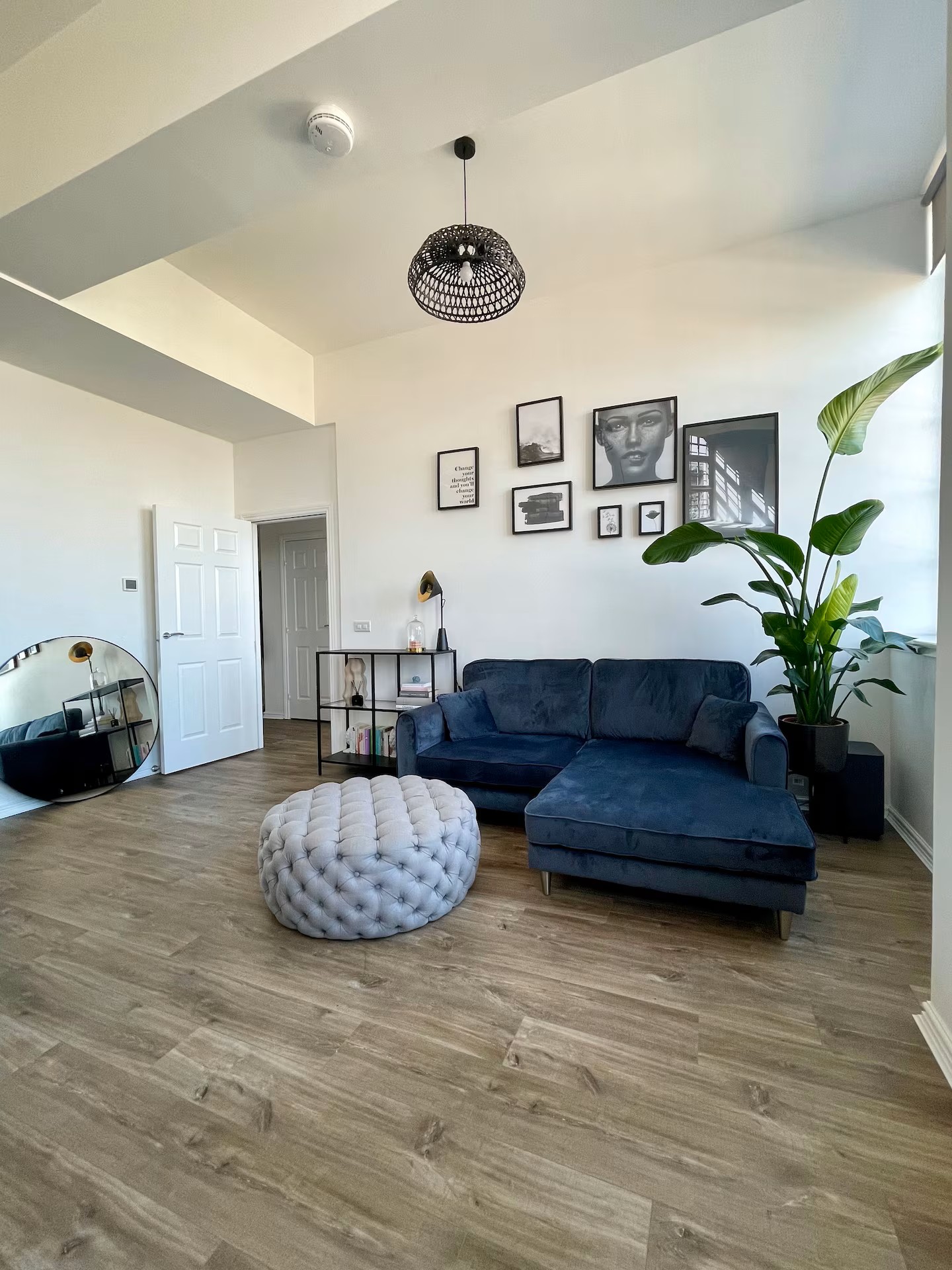 The White Loft living room